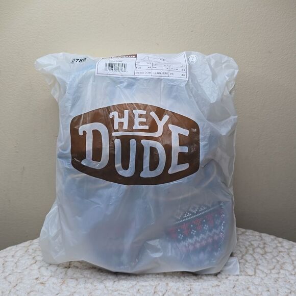 NWT Hey Dude Wendy Winter Sweater Size 7 - Picture 6 of 8